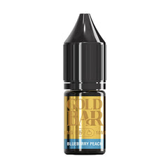 Gold Bar Blueberry Peach Nic Salt E Liquid 10Mg, Vape Wave UK