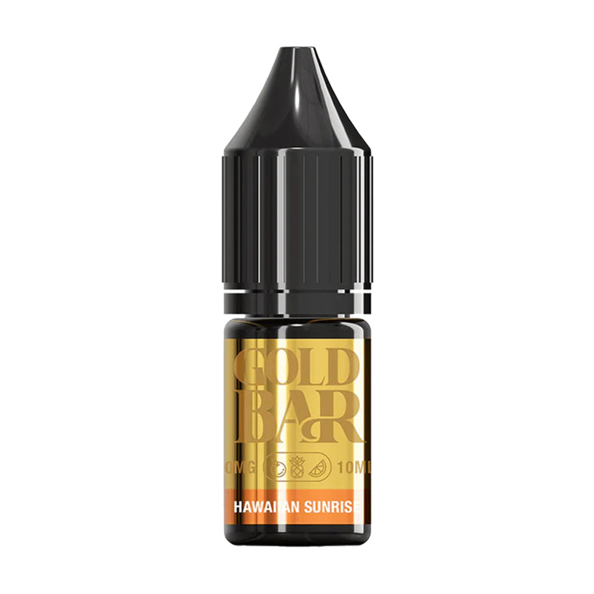 Gold Bar Hawaiian Sunrise Nic Salt , 10Mg, E Liquid , Vape Wave UK
