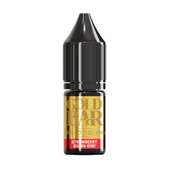 Gold Bar Nic Salt E Liquid, Strawberry Guava Kiwi, Vape Wave UK