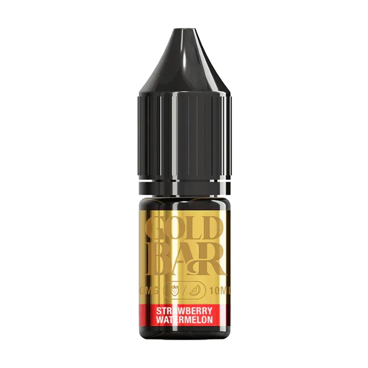 Gold Bar Nic Salt E Liquid , Strawberry Watermelon Flavour, Vape Wave UK