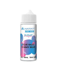 Hayati Pro Max 100ml E Liquid, Blue Razz Gummy Bear Flavour, Vape Wave UK