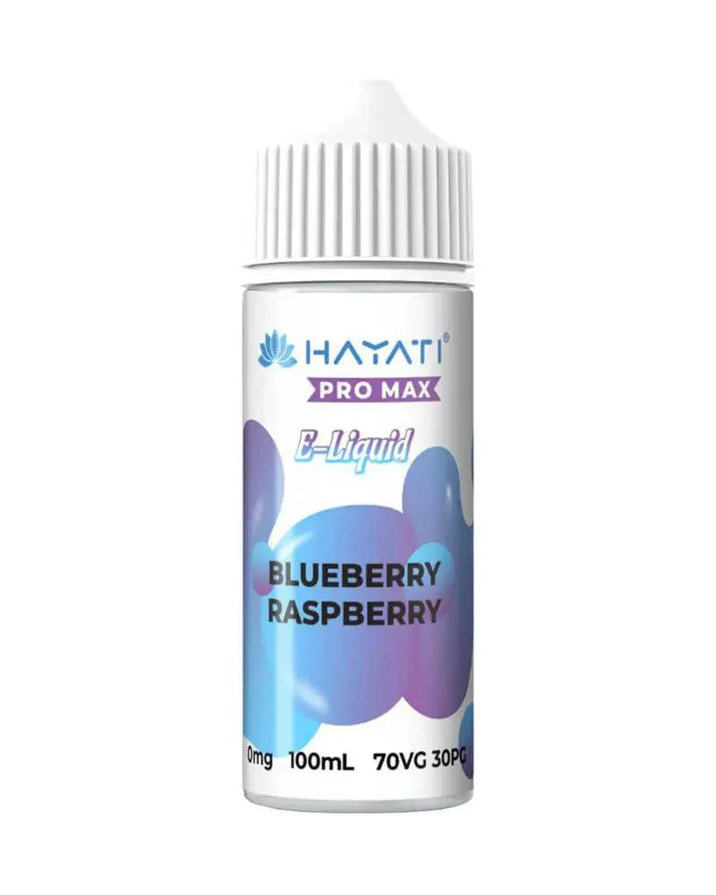 Hayati Pro Max 100ml E Liquid, Blueberry Raspberry Flavour, Vape Wave UK