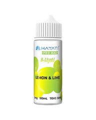 Hayati Pro Max 100ml Shortfill E Liquid, Lemon And Lime Flavour, Vape Wave UK