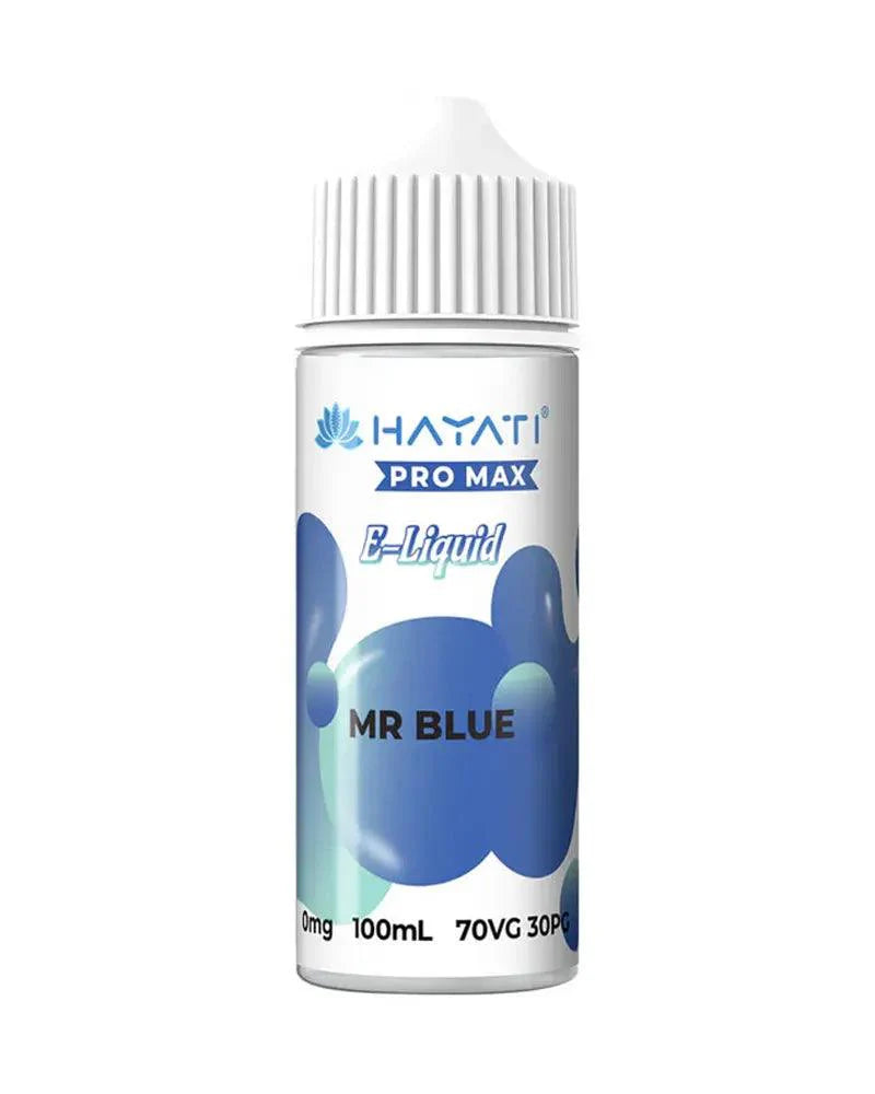 Hayati Pro Max 100ml Shortfill E Liquid, Mr Blue Flavour, Vape Wave UK