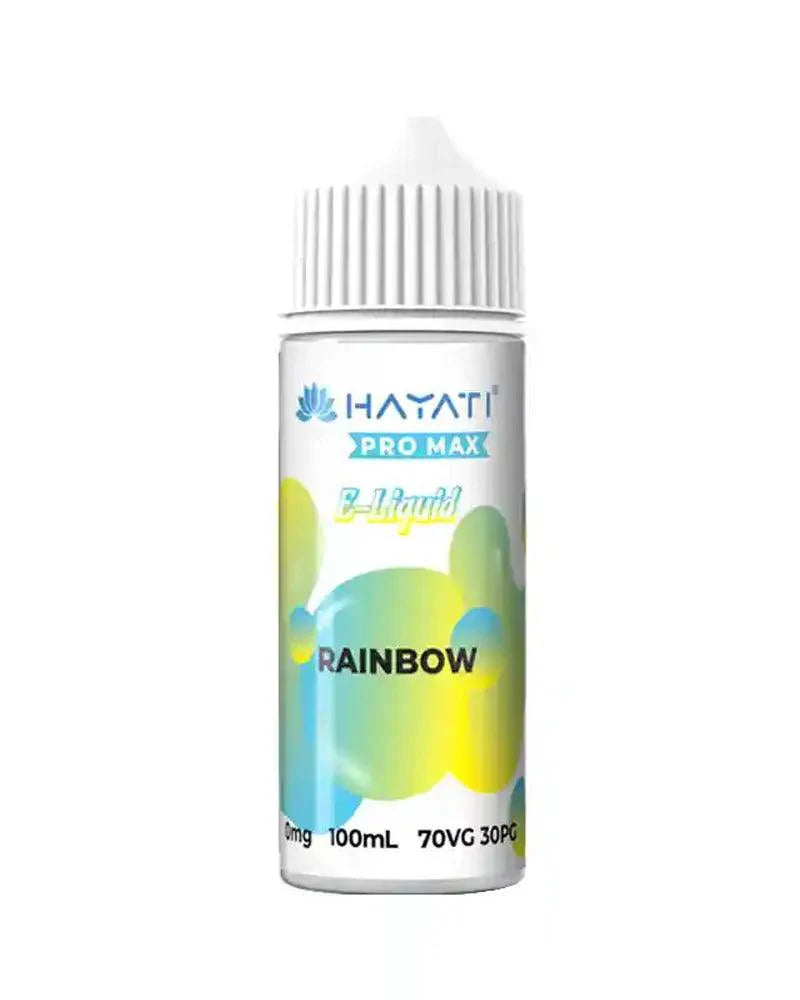 Hayati Pro Max 100ml Shortfill E Liquied, Raibow Flavour, Vape Wave UK