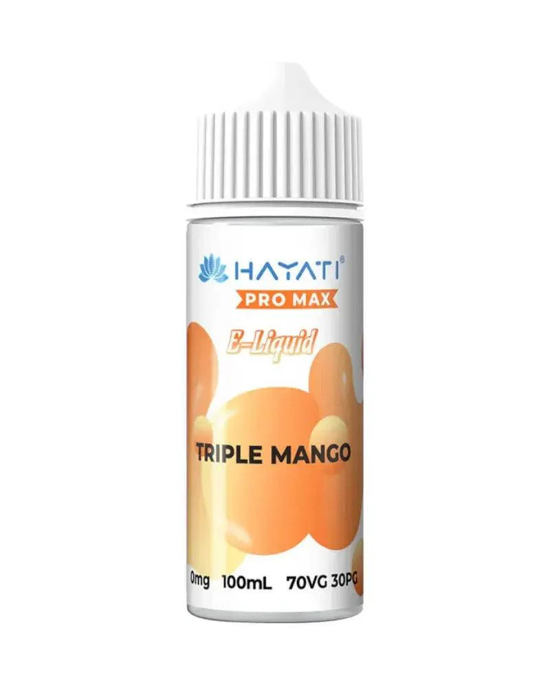 Hayati Pro Max 100ml Shortfill E Liquid, Triple Mango Flavour , Vape Wave UK