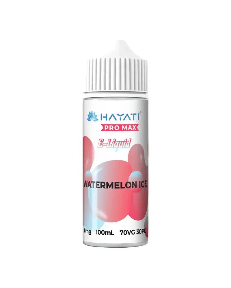 Hayati Pro Max 100ml Shortfill E Liquid, Watermelon Ice Flavour, Vape Wave UK