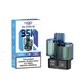 HQD Glow Air 35K Prefilled Pods Dual Flavours, Blueberry Raspberry And Blueberry Sour Raspberry ,Vape Wave UK