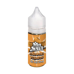 Mr Salt Caramel Tobacco Nic Salt Vape Juice, 20Mg Vape Juice, Vape Wave UK