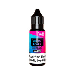 Vapes Bars Ghost Blue Sour Raspberry Nic Salt, Pack Of 10, Vape Wave UK