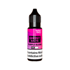 Vapes Bars Ghost Purple Slush Nic Salt, Pack Of 10, Vape Wave UK