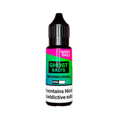 Vapes Bars Ghost Salts Watermelon Bull Nic Salt, Pack Of 10, Vape Wave UK