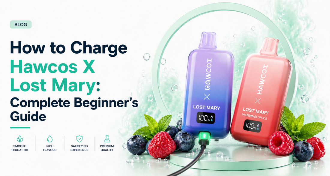 How to Charge Hawcos X Lost Mary: Complete Beginner’s Guide