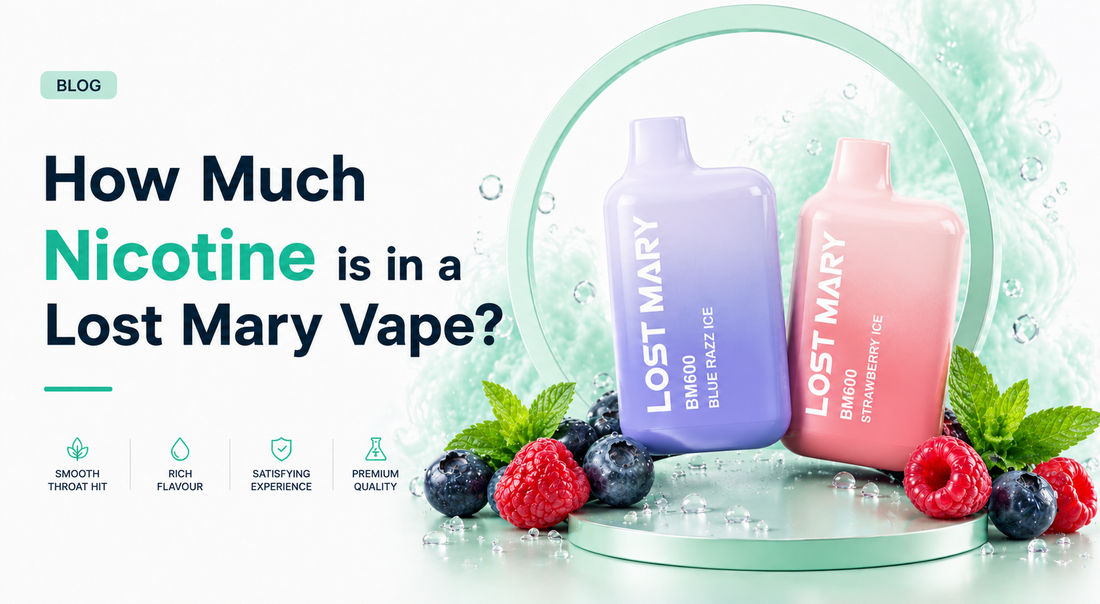 How Much Nicotine is in a Lost Mary Vape?