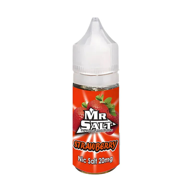 Saltnic Strawberry 10ml Vape Juice By Mr Salt