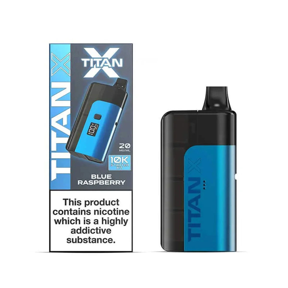 Titan X 10000 Puffs Prefilled Pod Vape Kit