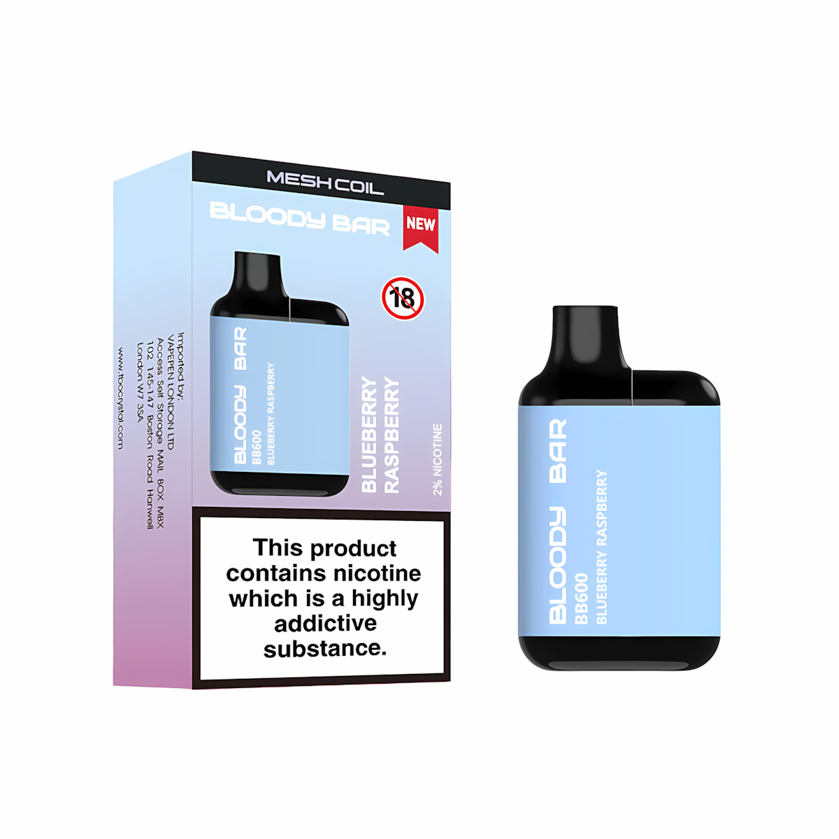 Bloody Bar BB600 Prefilled Pod Kit