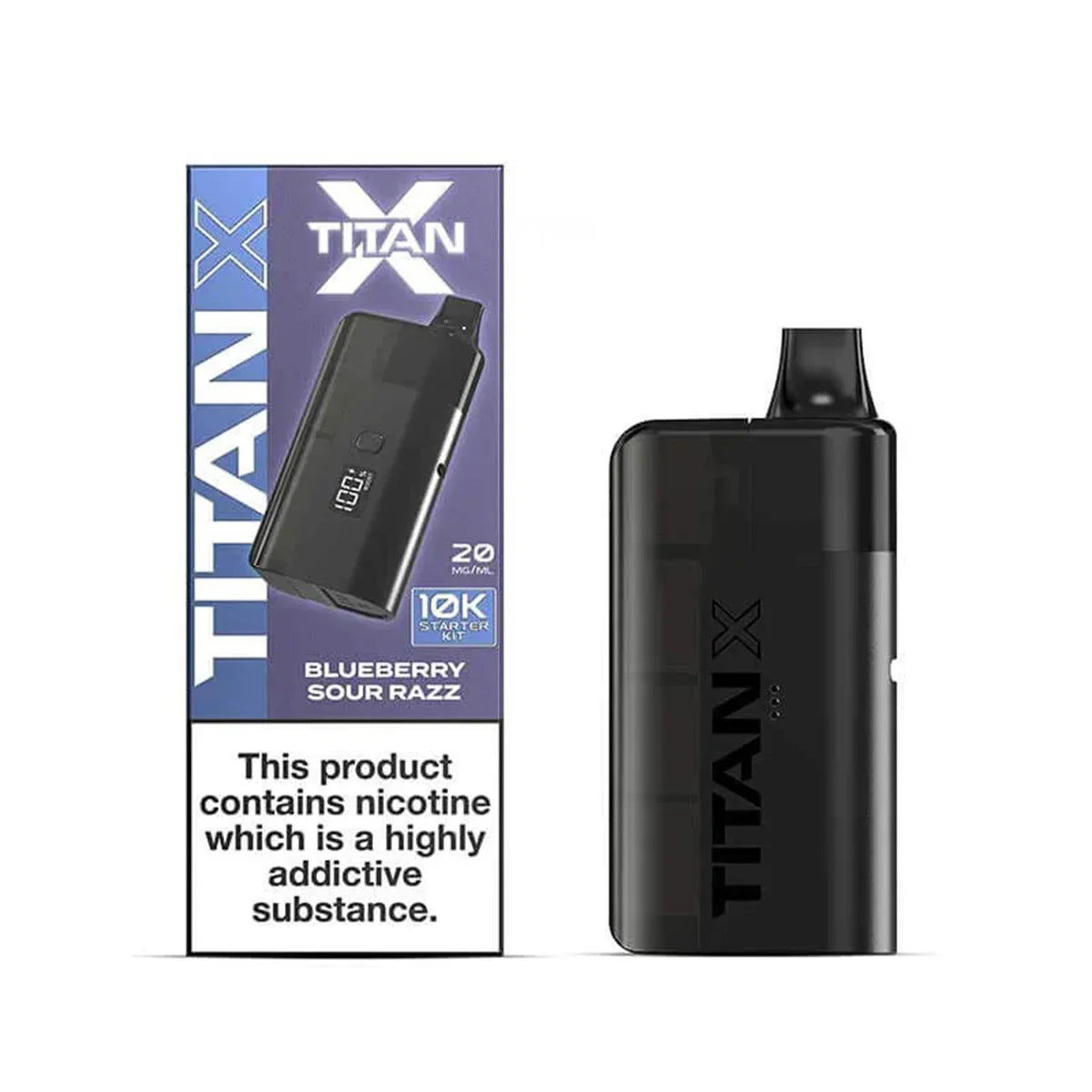 Titan X 10000 Puffs Prefilled Pod Vape Kit