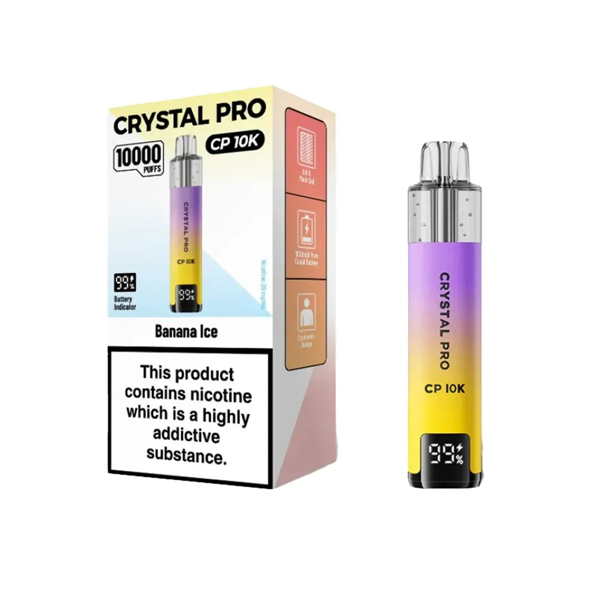 Crystal Pro CP 10K Prefilled Pod Vape Kit
