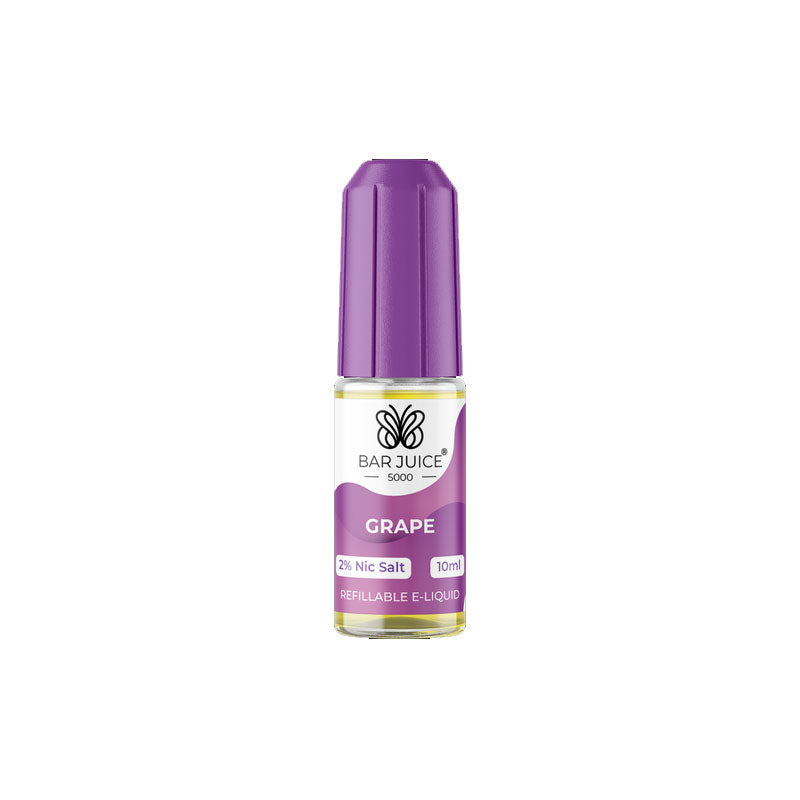 Bar Juice 5000 Nic Salt E-Liquid - Pack of 10
