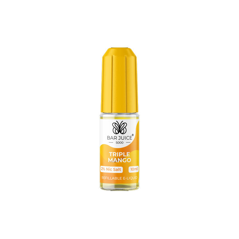 Bar Juice 5000 Nic Salt E-Liquid - Pack of 10