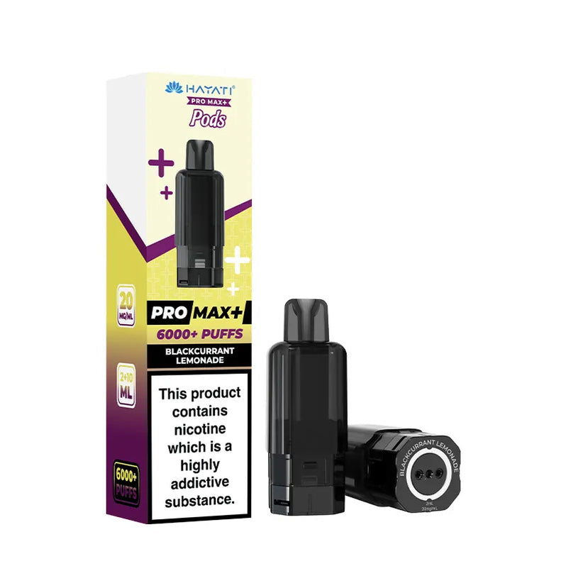 Hayati Pro Max Plus 6K Prefilled Replacement Pod - Box of 5