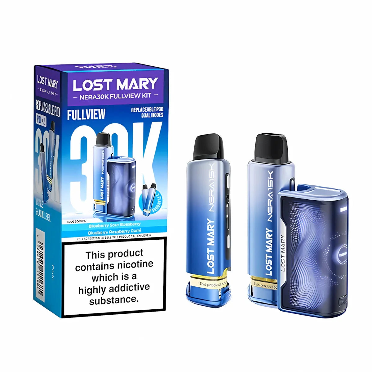 Lost Mary Nera 30K Fullview Pod Kit