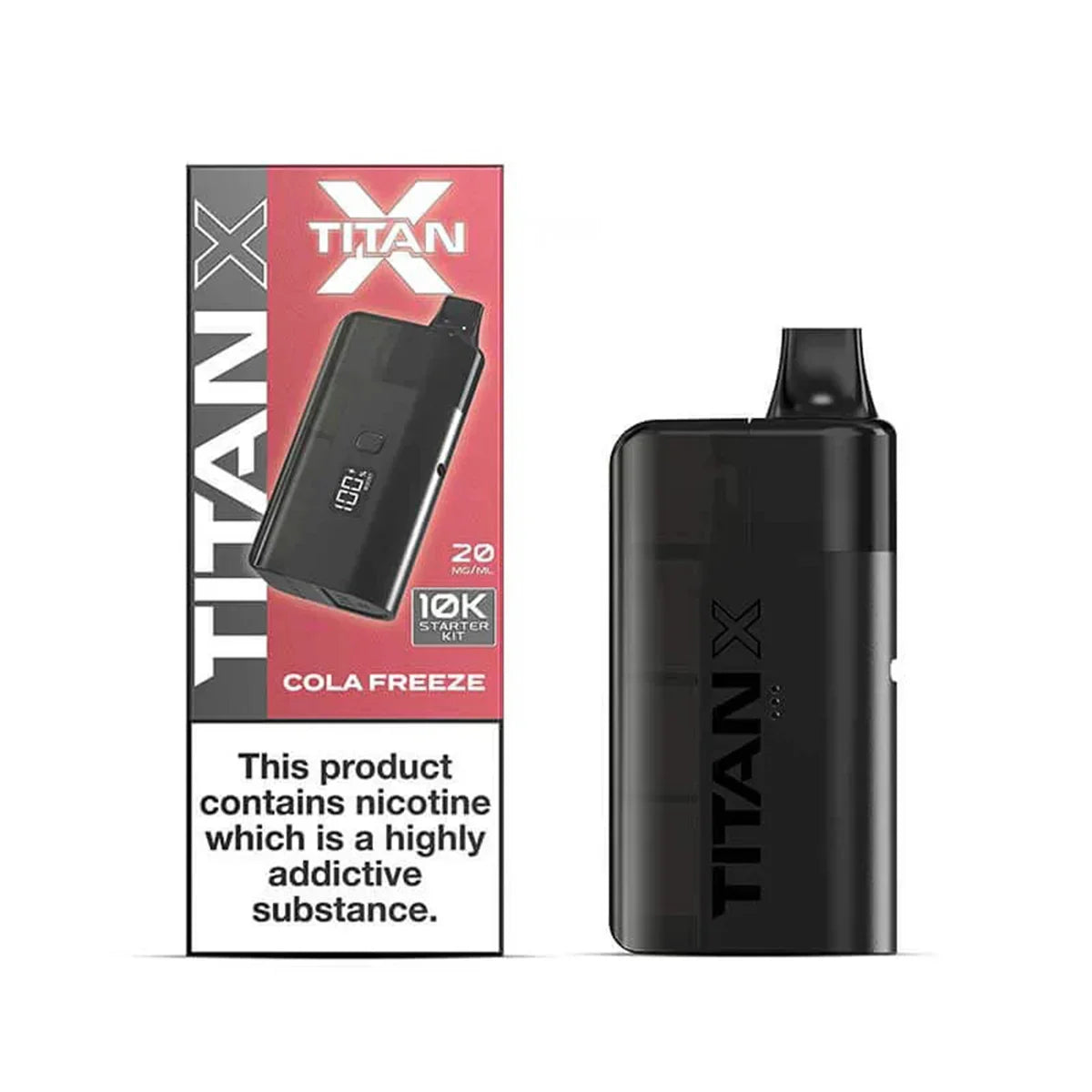 Titan X 10000 Puffs Prefilled Pod Vape Kit