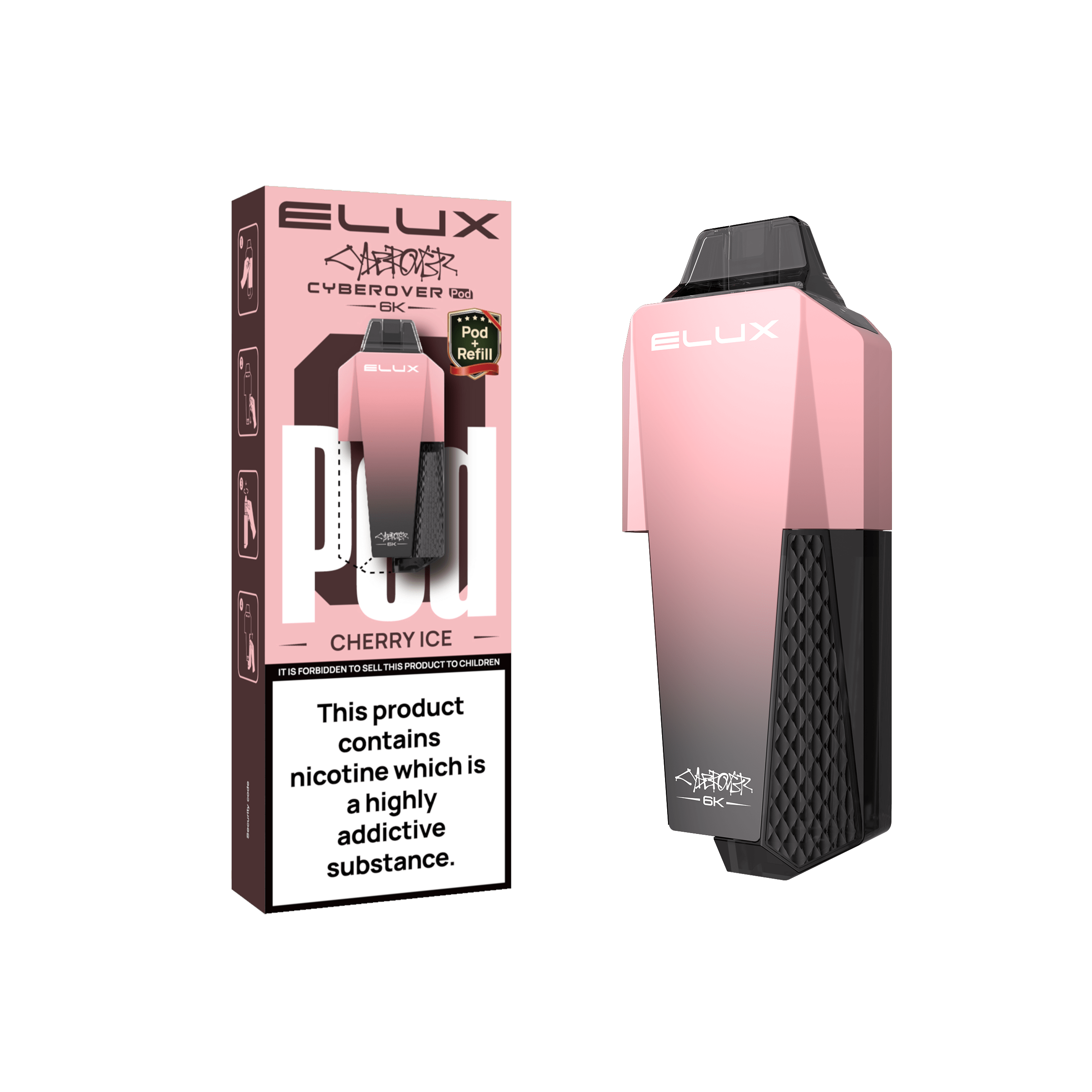Elux Cyberover 6K Prefilled Pods