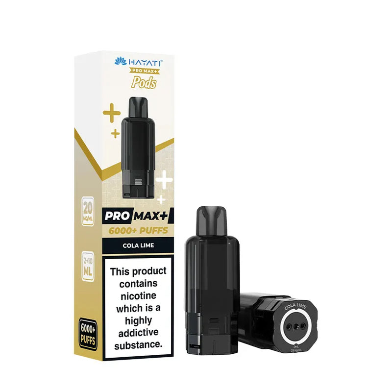 Hayati Pro Max Plus 6K Prefilled Replacement Pod - Box of 5
