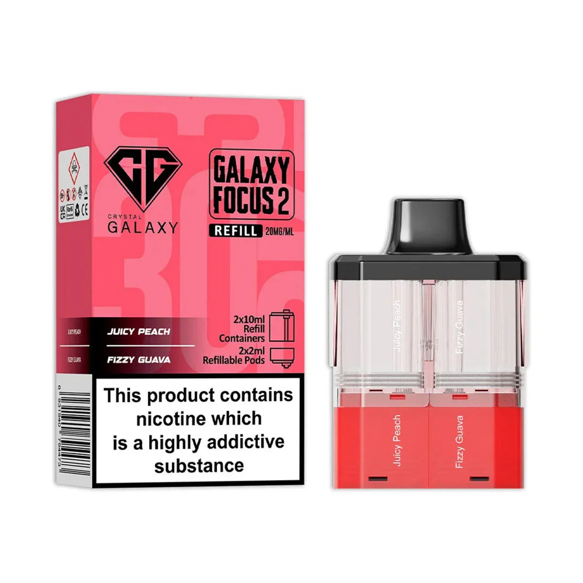 Crystal Galaxy Focus 2 Prefilled Pods