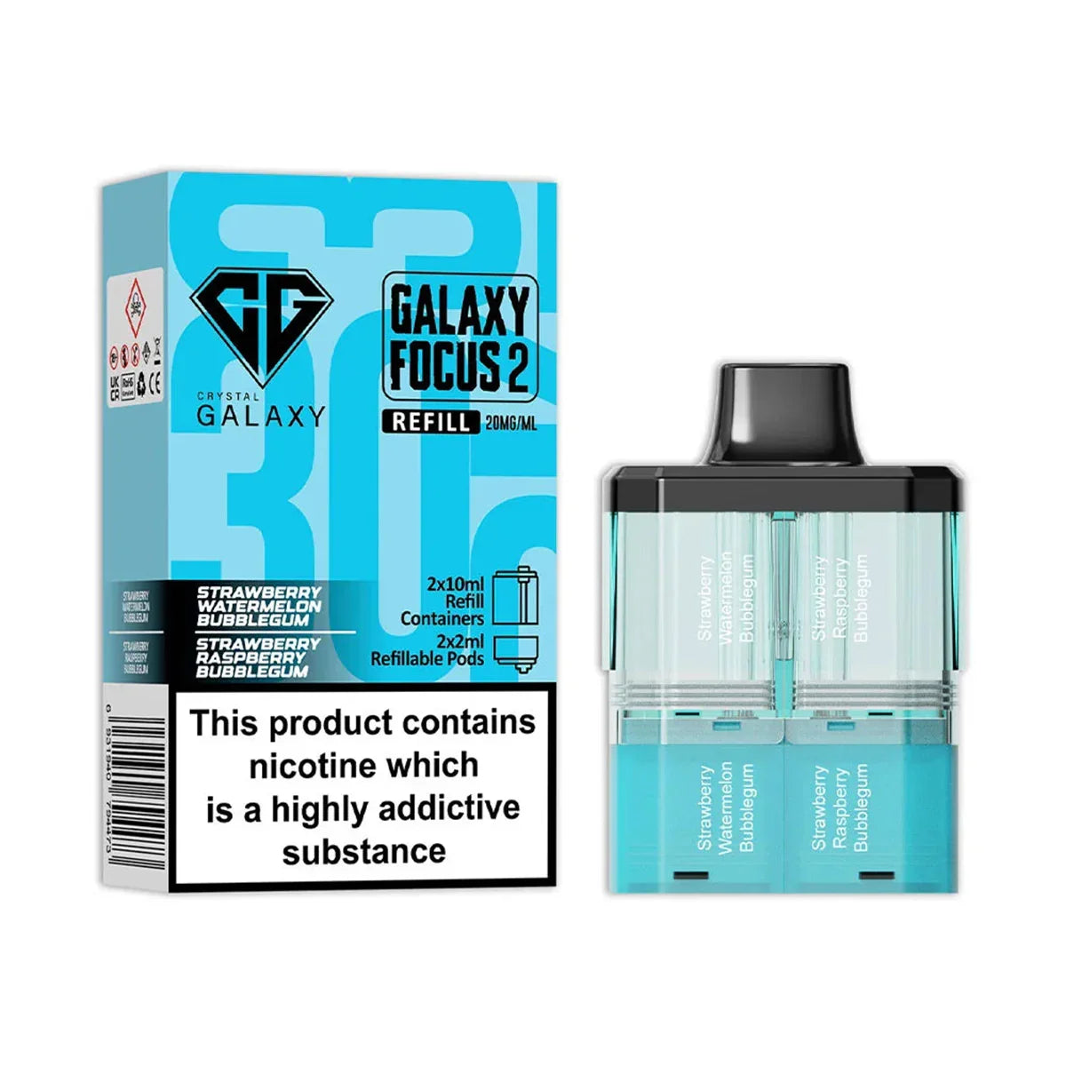 Crystal Galaxy Focus 2 Prefilled Pods