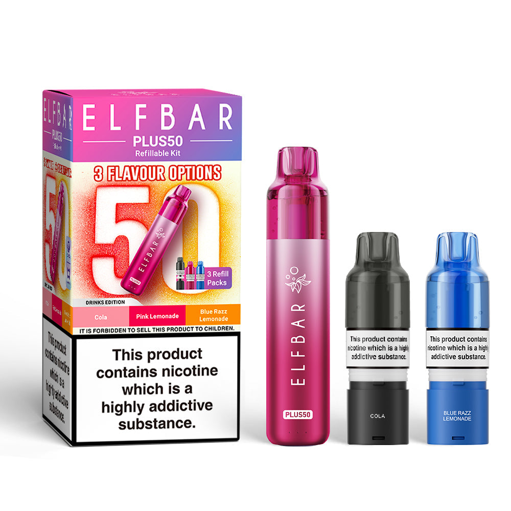 Elf Bar Plus 50 Prefilled Pod Kit