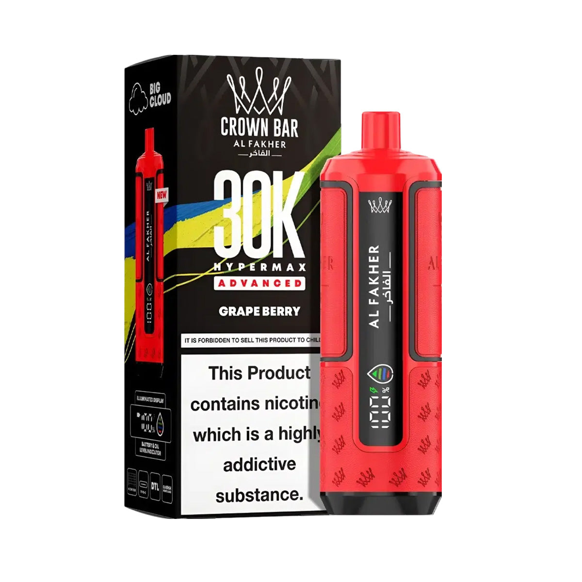 Al Fakher Hypermax 30K Prefilled Pod Kit