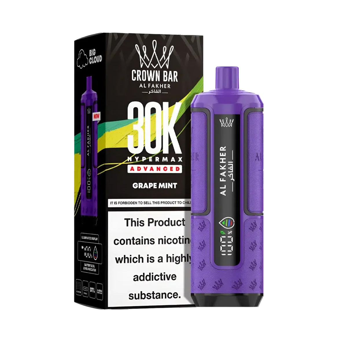 Al Fakher Hypermax 30K Prefilled Pod Kit