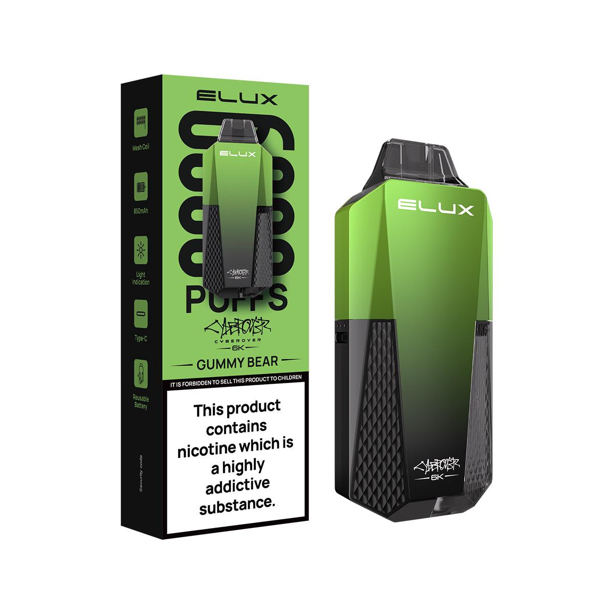 Elux Cyberover 6K Pod Kit - 10 Pack