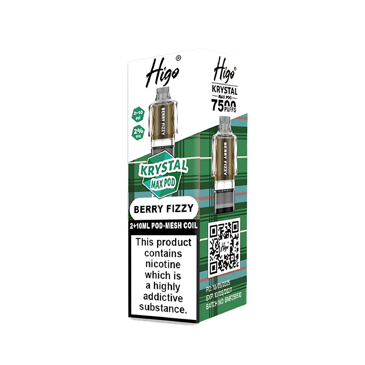 Higo Krystal Max 7500 Prefilled Pods