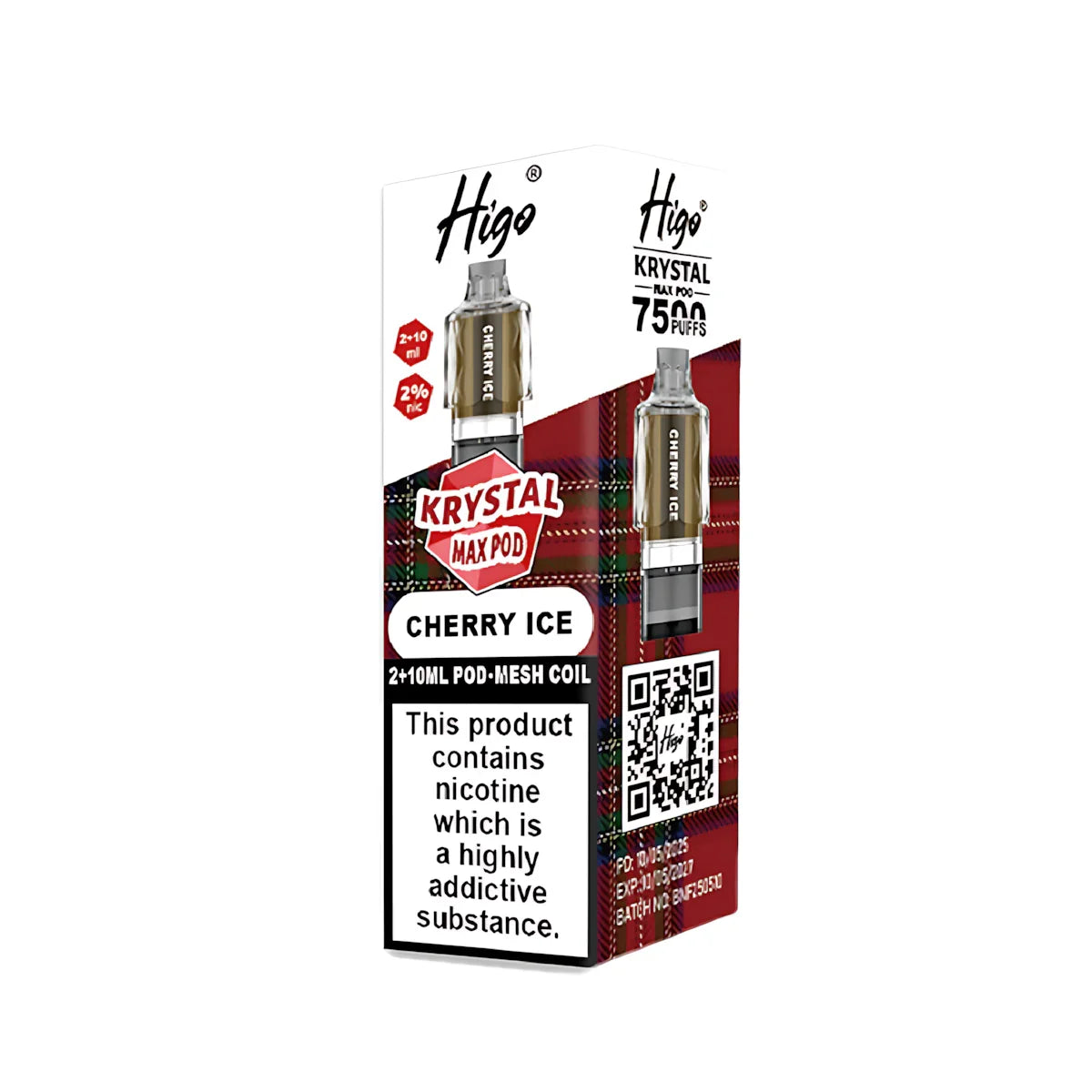Higo Krystal Max 7500 Prefilled Pods