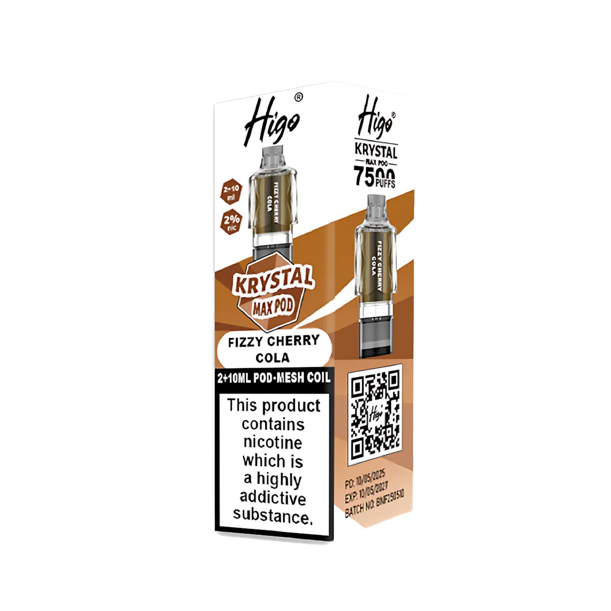 Higo Krystal Max 7500 Prefilled Pods