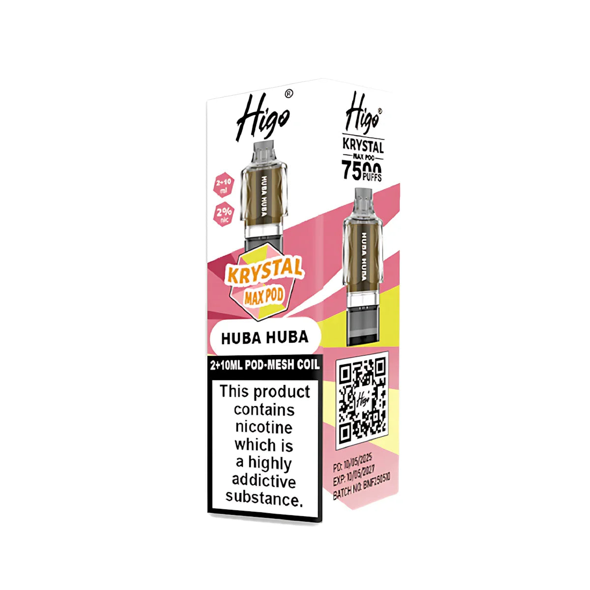 Higo Krystal Max 7500 Prefilled Pods