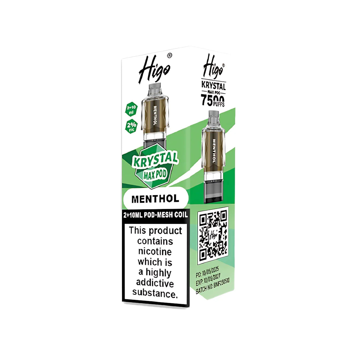 Higo Krystal Max 7500 Prefilled Pods