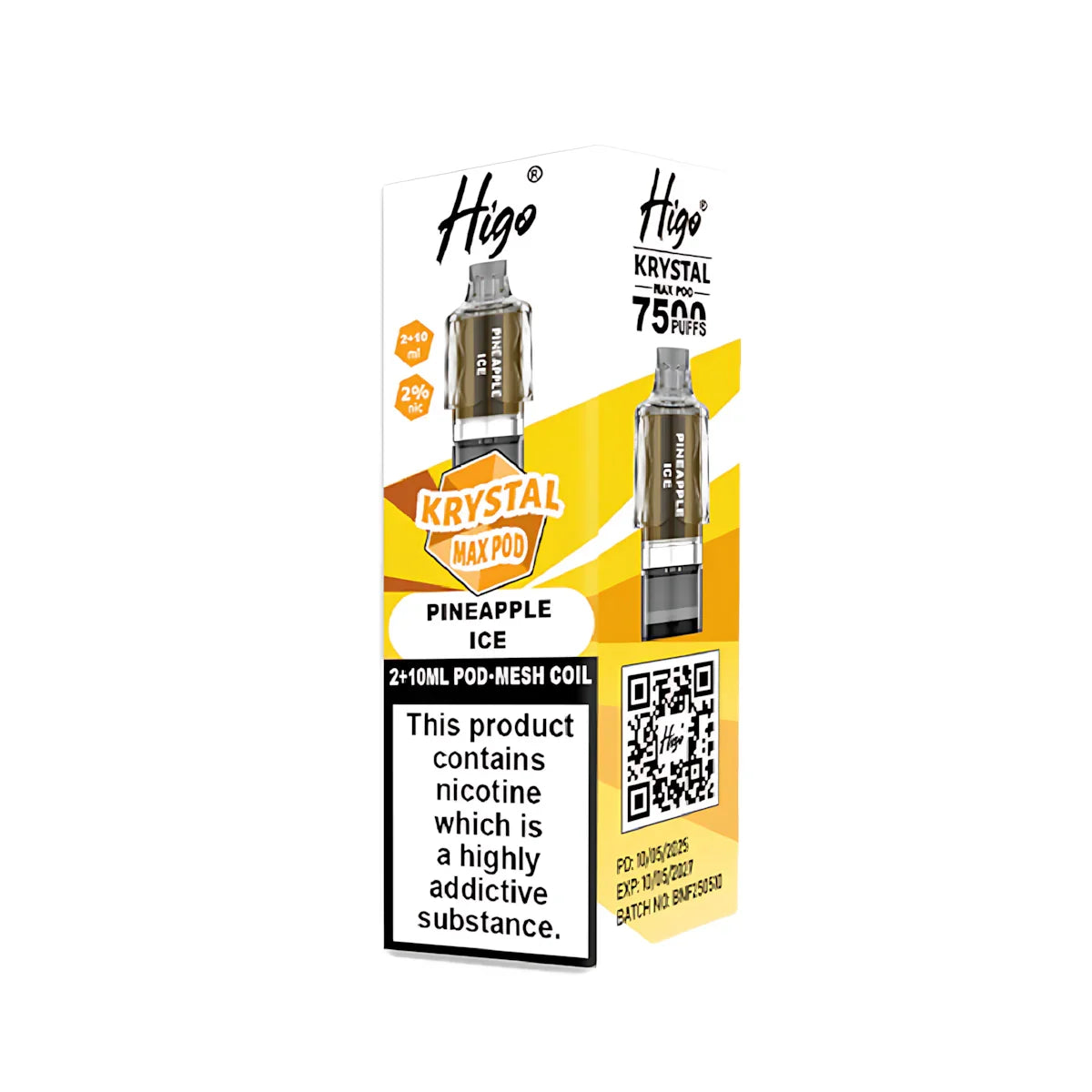 Higo Krystal Max 7500 Prefilled Pods