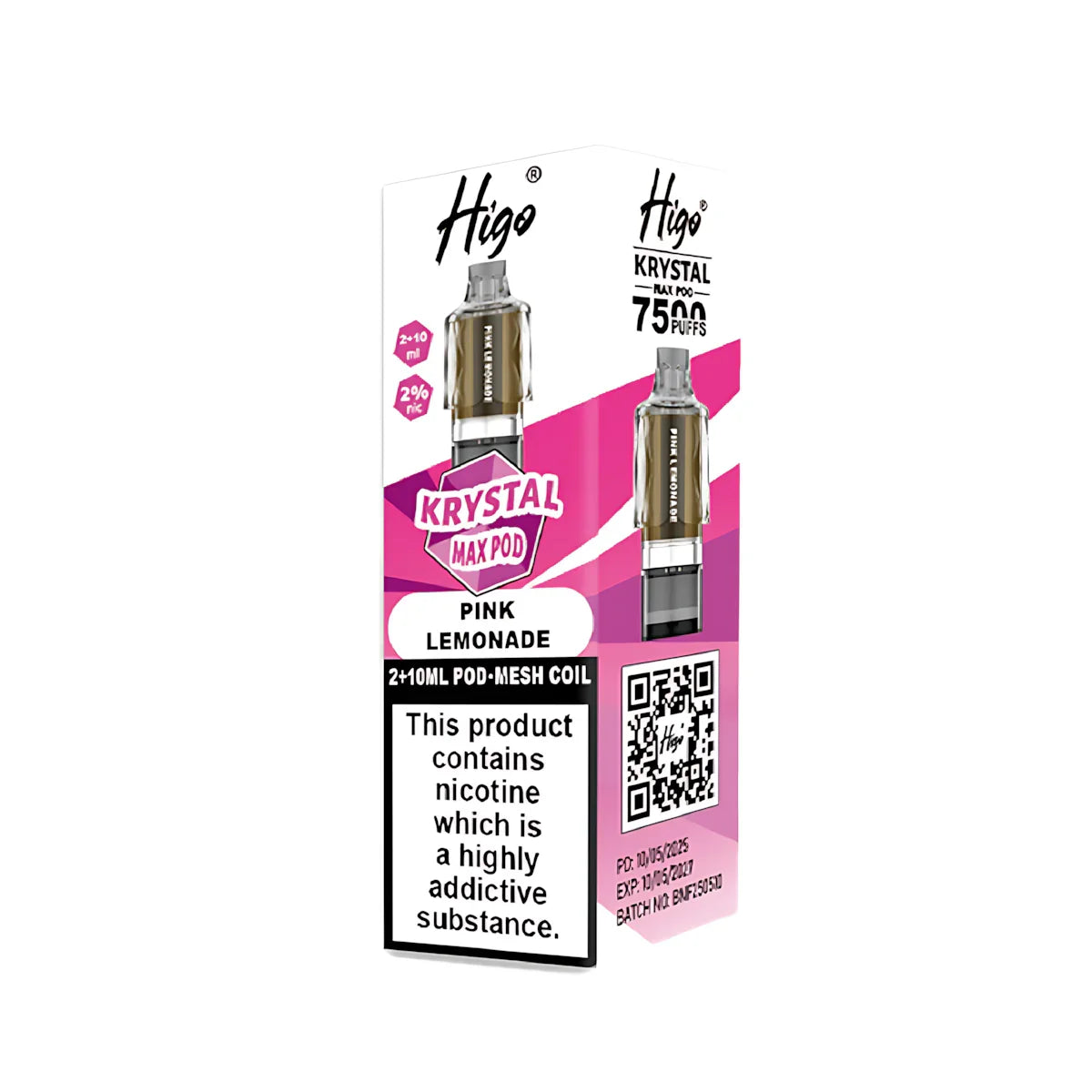 Higo Krystal Max 7500 Prefilled Pods