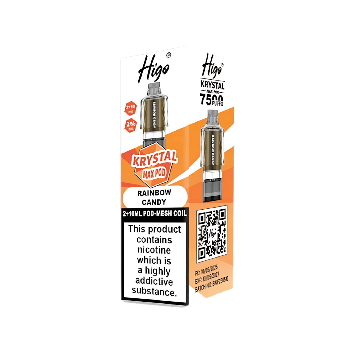 Higo Krystal Max 7500 Prefilled Pods