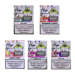 HIGO BB 4000 20mg Prefilled Replacement Pods