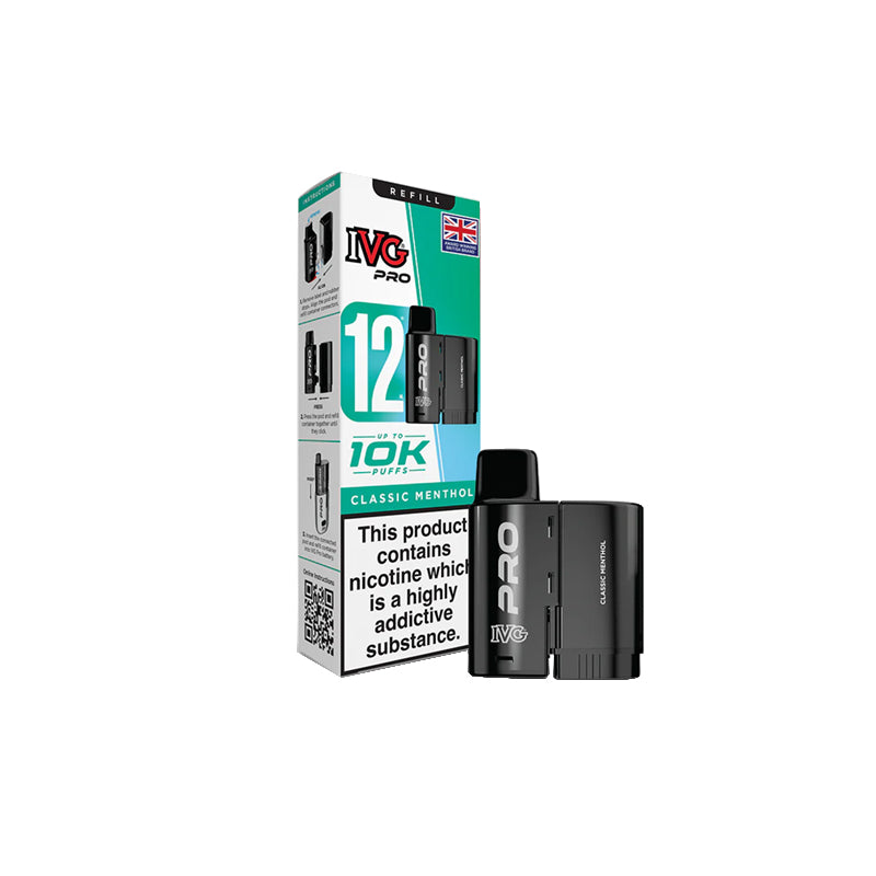 Ivg Pro 12 Refill 10K 20mg Prefilled Replacement Pods