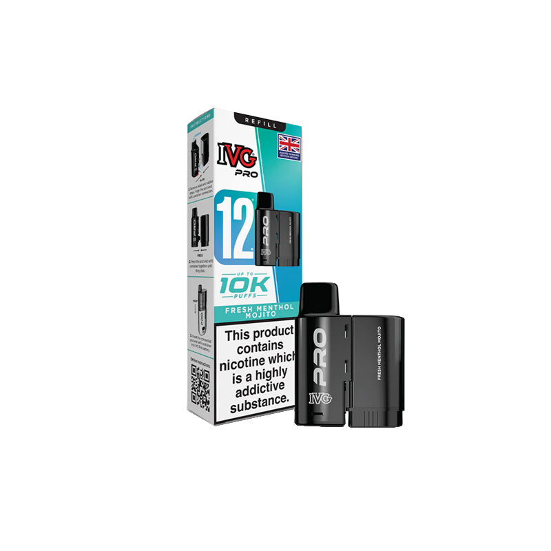 Ivg Pro 12 Refill 10K 20mg Prefilled Replacement Pods