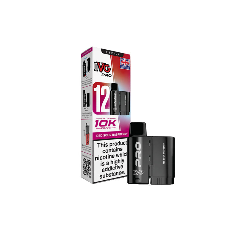 Ivg Pro 12 Refill 10K 20mg Prefilled Replacement Pods