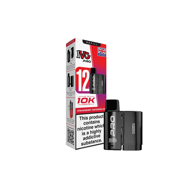 Ivg Pro 12 Refill 10K 20mg Prefilled Replacement Pods