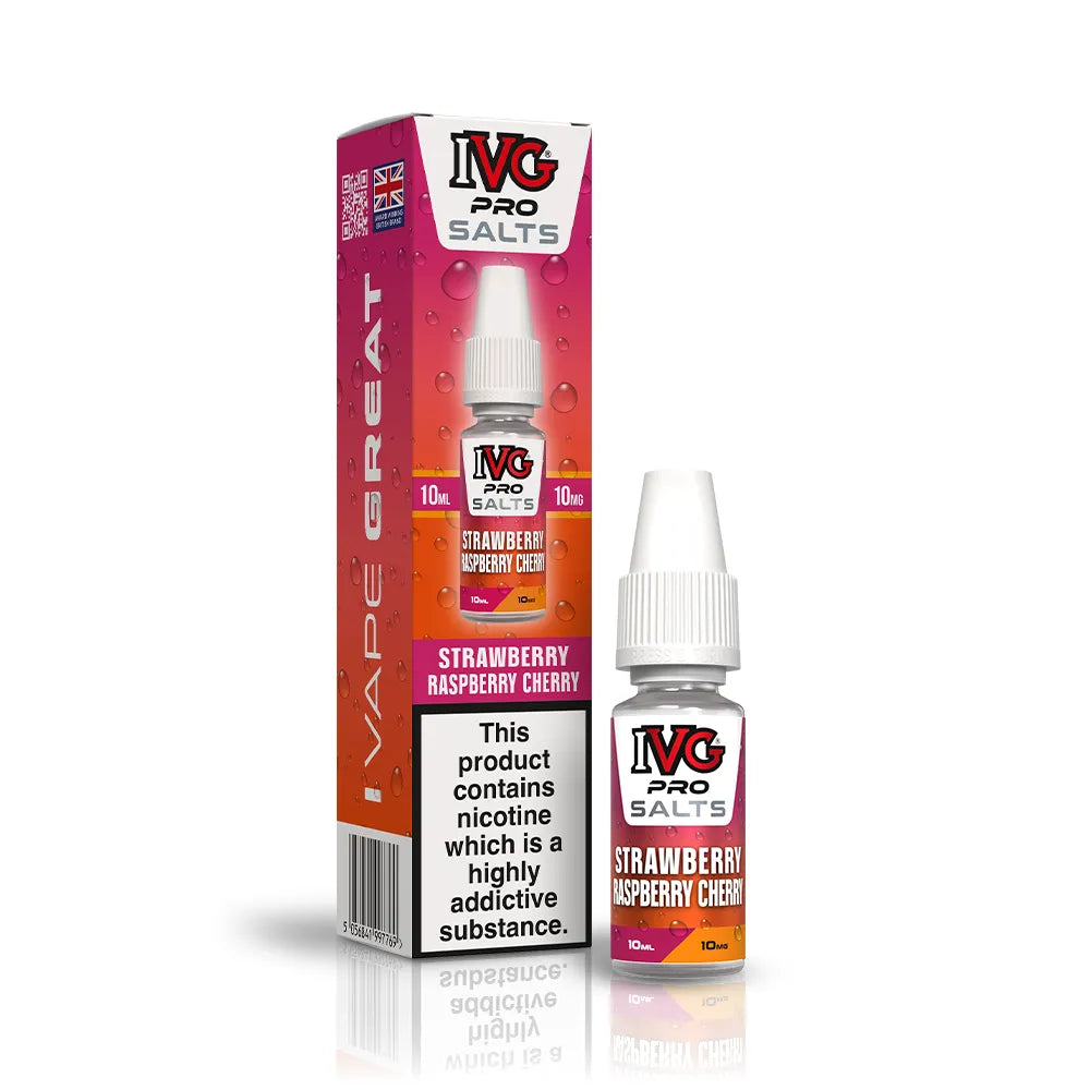 IVG Pro Strawberry Raspberry Cherry Nic Salt
